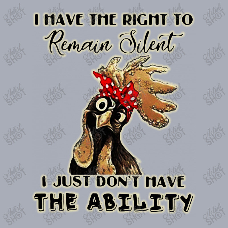 I Have The Right To Remain Silent I Just Don’t Have The Ability Tank Dress by GoMarket Tees | Artistshot