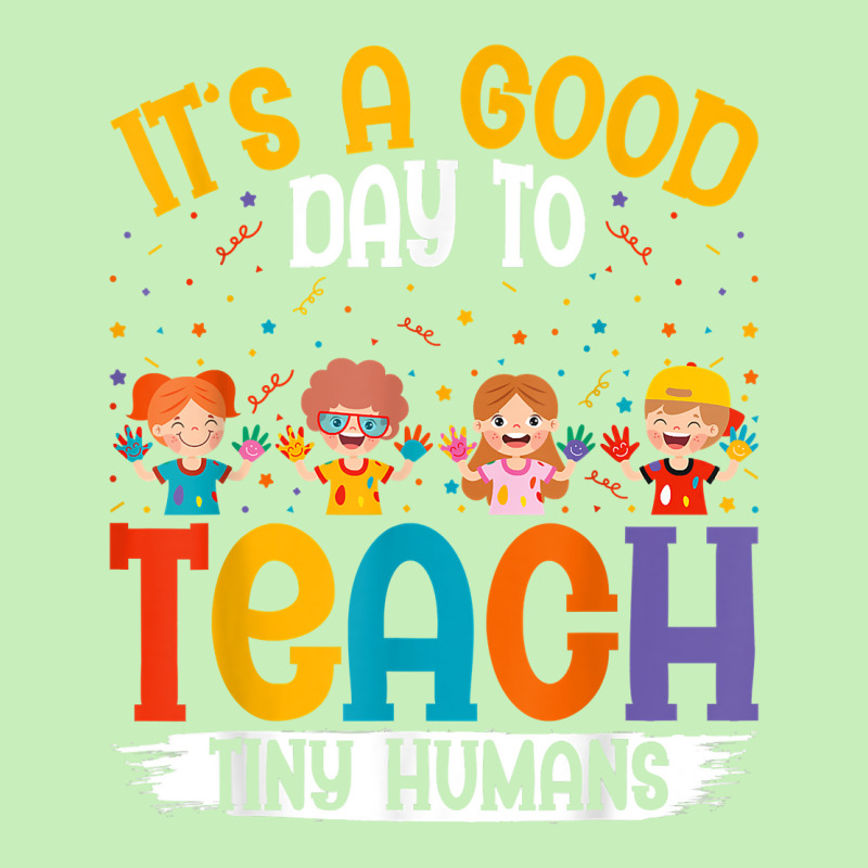 Its Good Day To Teach Tiny Humans Daycare Provider Teacher Christmas Urban Heavy T-shirt | Artistshot