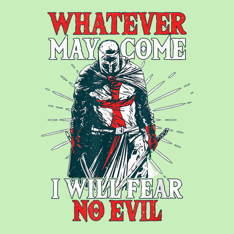 Templar Knight Costume, I Will Fear No Evil, Holy Crusader T Shirt Urban Heavy T-shirt | Artistshot