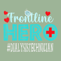 Dialysis Technician Frontline Hero Essential Workers Women Urban Heavy T-shirt | Artistshot