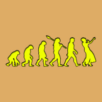 Evolution Timeline Singer Female Yellow Design 1 Urban Heavy T-shirt | Artistshot