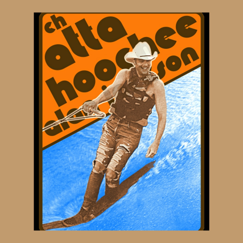 Alan Jackson Chattahoochee Waterskiing Retro Urban Heavy T-shirt by KristyMelton | Artistshot