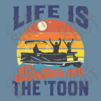 Life Is Better On The Toon Pontoon Boat Boating Fathers Gift Urban Heavy T-shirt | Artistshot