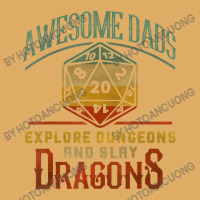 Awesome Dads Explore Dungeons And Slay Dragons Gamer Daddy Urban Pullover Hoodie | Artistshot