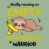 Endometriosis Awareness T  Shirt Mostly Running On Empty Endometriosis Urban Pullover Hoodie | Artistshot