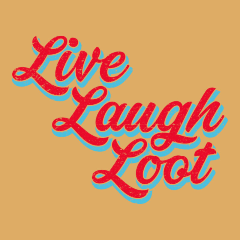 Live Laugh Loot (worn - Red Cyan) Urban Pullover Hoodie by Kuwannin528 | Artistshot