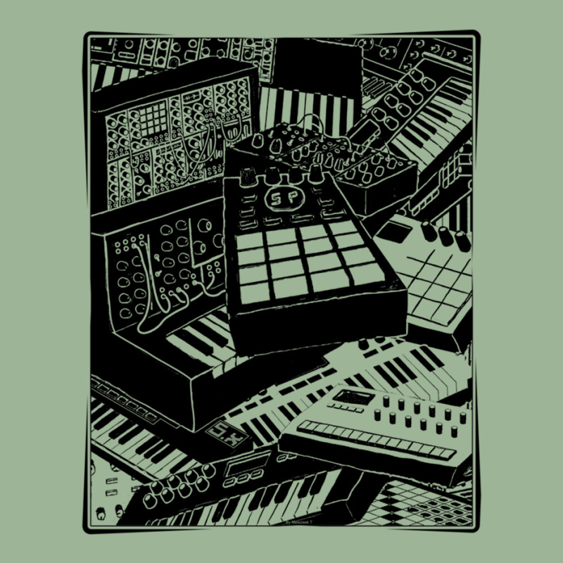 Electronic Musician Loves Synthesizers Urban Pullover Hoodie | Artistshot