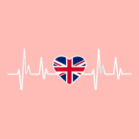 Uk Heartbeat United Kingdom British Great Britain Flag T Shirt Urban Pullover Hoodie | Artistshot