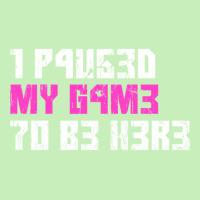 I Paused My Game To Be Here Pink Gamer Girl Leet Urban Pullover Hoodie | Artistshot