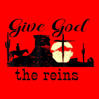 Give God The Reins Country Music Cowboy Day Gift Bomber Jacket | Artistshot