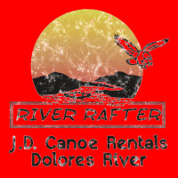 Dolores River Canoe Rentals River Rafter (distressed) Bomber Jacket | Artistshot