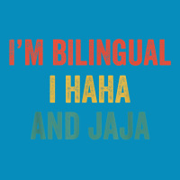 Im Bilingual I Haha And Jaja Funny Spanish Spanglish Teacher T Shirt Beanie | Artistshot