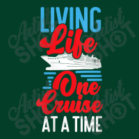 Womens Cruise Ship Vacation Living Life One Cruise At A Time Funny Men Beanie | Artistshot