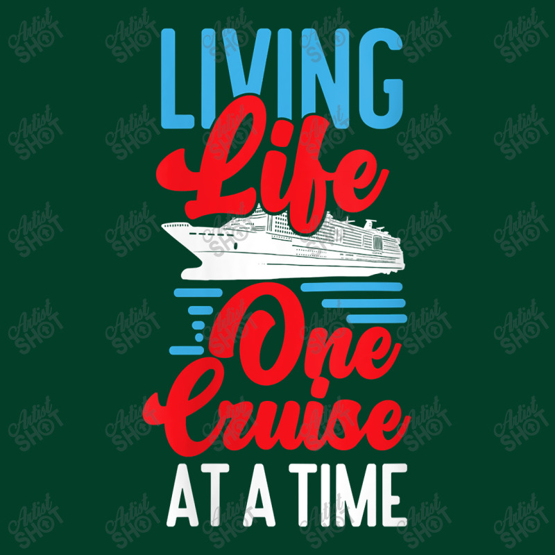 Womens Cruise Ship Vacation Living Life One Cruise At A Time Funny Men Beanie by Brynlee-Everett | Artistshot