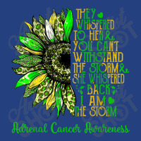 I'm The Storm Sunflower Leopard Adrenal Cancer Warrior Visor Hat | Artistshot