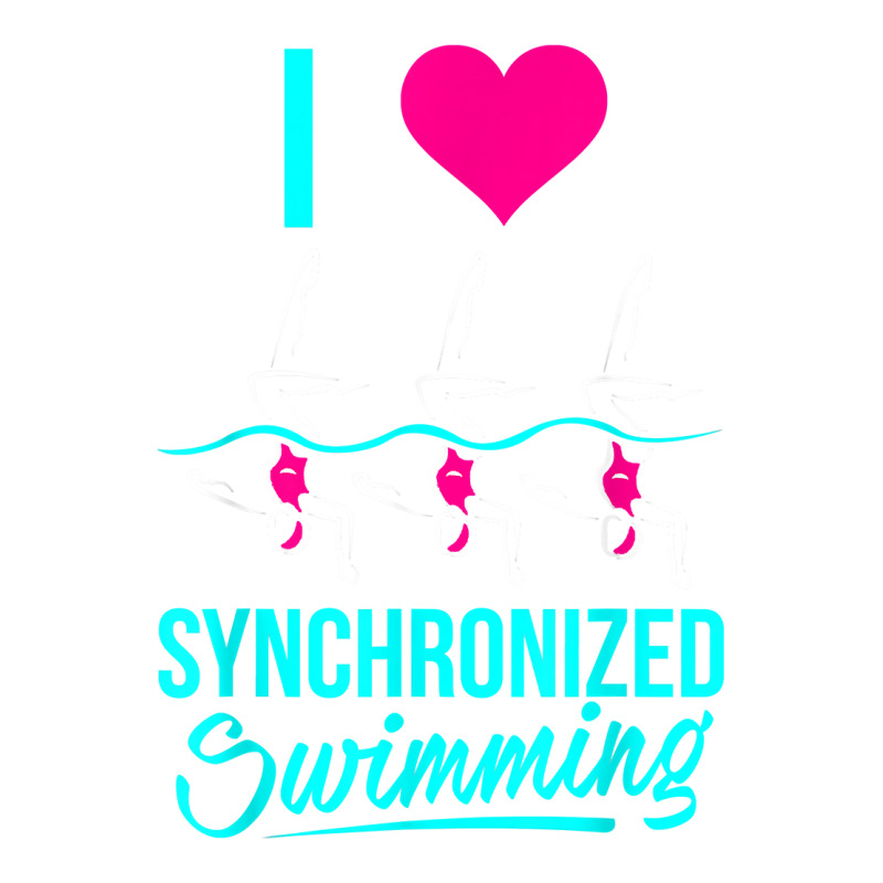 I Love Synchronized Swimming T Shirt Visor hat by sanermjtaven | Artistshot