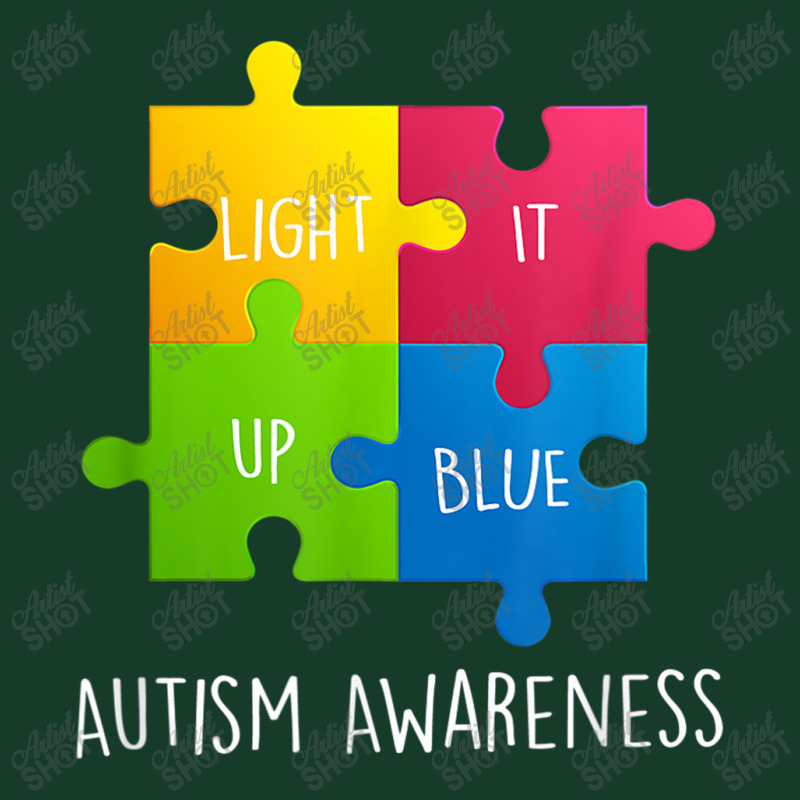 Autism Awareness Light It Up Blue T Shirt Visor hat by RoyalStore | Artistshot