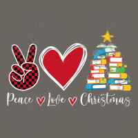 Peace Love Christmas Tshirt   Funny Christmas Tree Book Tree T Shirt Sun Shade Cap | Artistshot