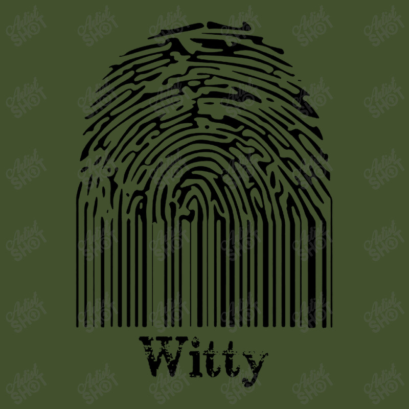 Witty Fingerprint Sun Shade Cap | Artistshot