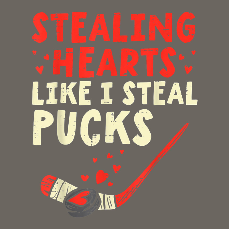 Stealing Heart Like I Steal Pucks Valentines Day Hockey T Shirt Sun Shade Cap | Artistshot