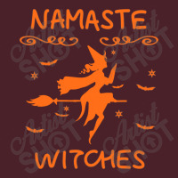 Namaste Witches Broom Gangsta Yoga Halloween Costume Women T Shirt Cop Mesh Back Trucker Hat | Artistshot