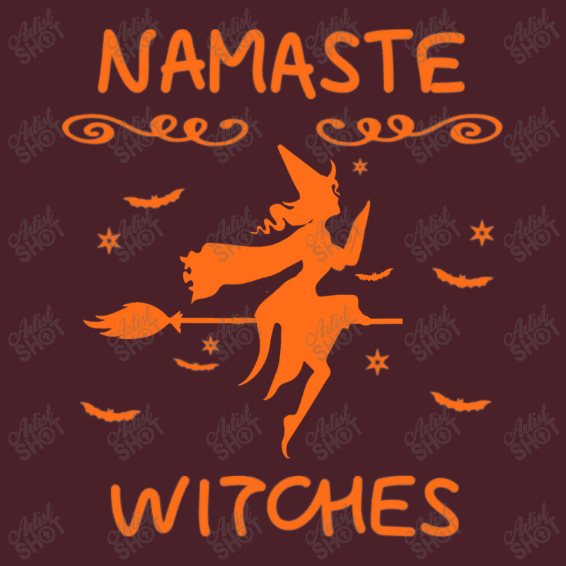 Namaste Witches Broom Gangsta Yoga Halloween Costume Women T Shirt Cop Mesh Back Trucker Hat | Artistshot