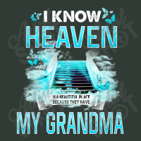 I Know Heaven Is A Beautiful Place They Have My Grandma Premium T Shir Mesh Back Trucker Hat | Artistshot