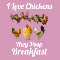 Chicken Chick I Love Chickens They Poop Breakfast Funny Chicken Farmer Tie Dyed Bucket Hat | Artistshot