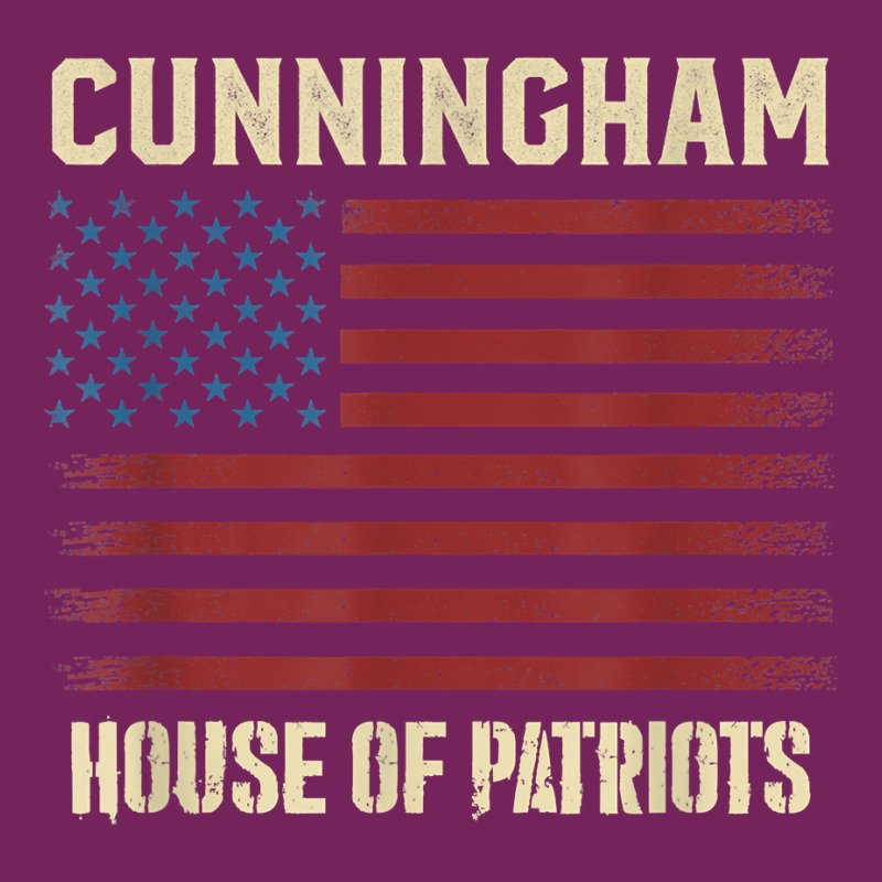 Cunningham Last Name Surname American Flag Family T Shirt Tie Dyed Bucket Hat by tognifx | Artistshot