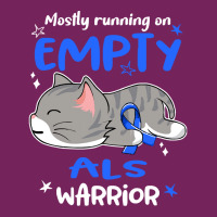 Als Awareness T  Shirt Mostly Running On Empty A L S Warrior T  Shirt Tie Dyed Bucket Hat | Artistshot