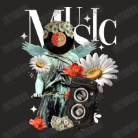 Music Vintage Ladies Fitted T-shirt | Artistshot