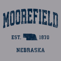 Moorefield Nebraska Ne Vintage Athletic Navy Sports Design T Shirt Adjustable Baseball Cap | Artistshot