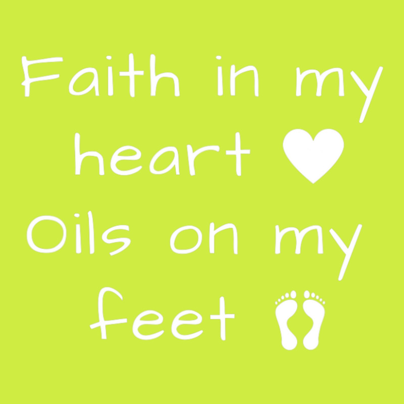 Faith In My Heart Oils On My Feet Doterra Adjustable Baseball Cap by cm-arts | Artistshot