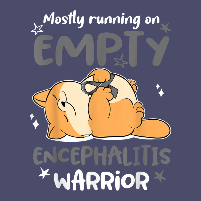 Mostly Running On Empty Encephalitis Warrior T Shirt Adjustable Baseball Cap by cm-arts | Artistshot