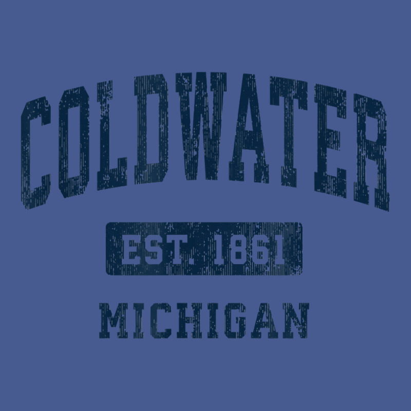 Coldwater Michigan Mi Vintage Athletic Sports Design T Shirt Adjustable Baseball Cap | Artistshot