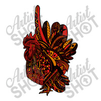 Ornate Rooster Youth Zipper Hoodie | Artistshot