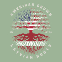 American Grown Latvian Roots Latvia Flag Urban Heavy T-shirt | Artistshot