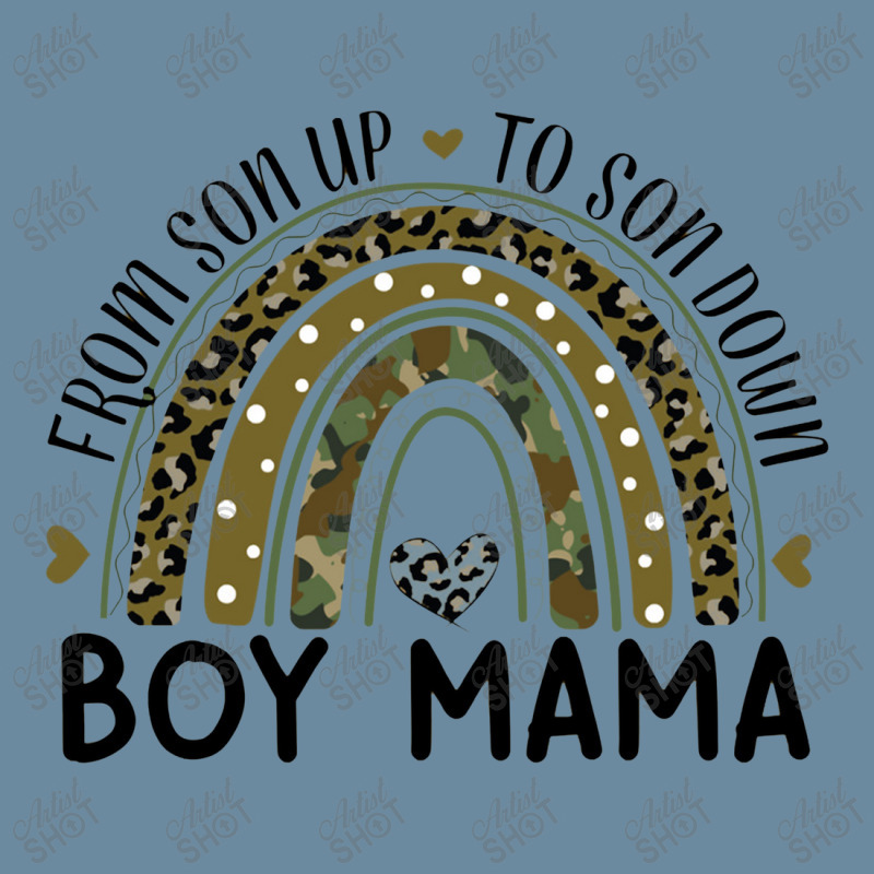 Boy Mama From Son Up To Son Down Rainbow Leopard Mom Camo Urban Heavy T-shirt | Artistshot