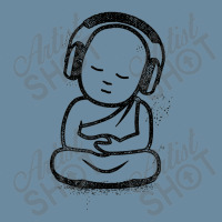 Buddha Headphones Buddhist Monk Dj Music Lover Urban Heavy T-shirt | Artistshot