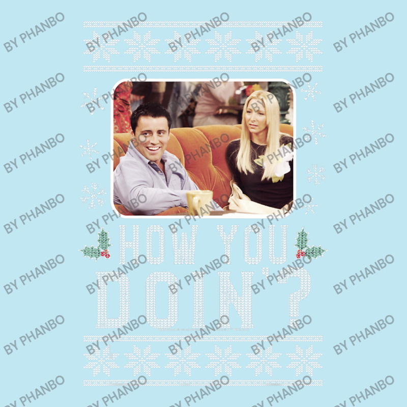 Friends Christma Joey & Phoebe How You Doin' Ugly Sweater Urban Heavy T-shirt | Artistshot