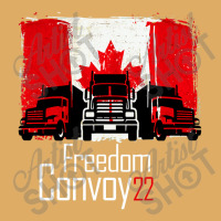 Canada Freedom Convoy 2022 Canadian Truckers Support Flag Urban Heavy T-shirt | Artistshot