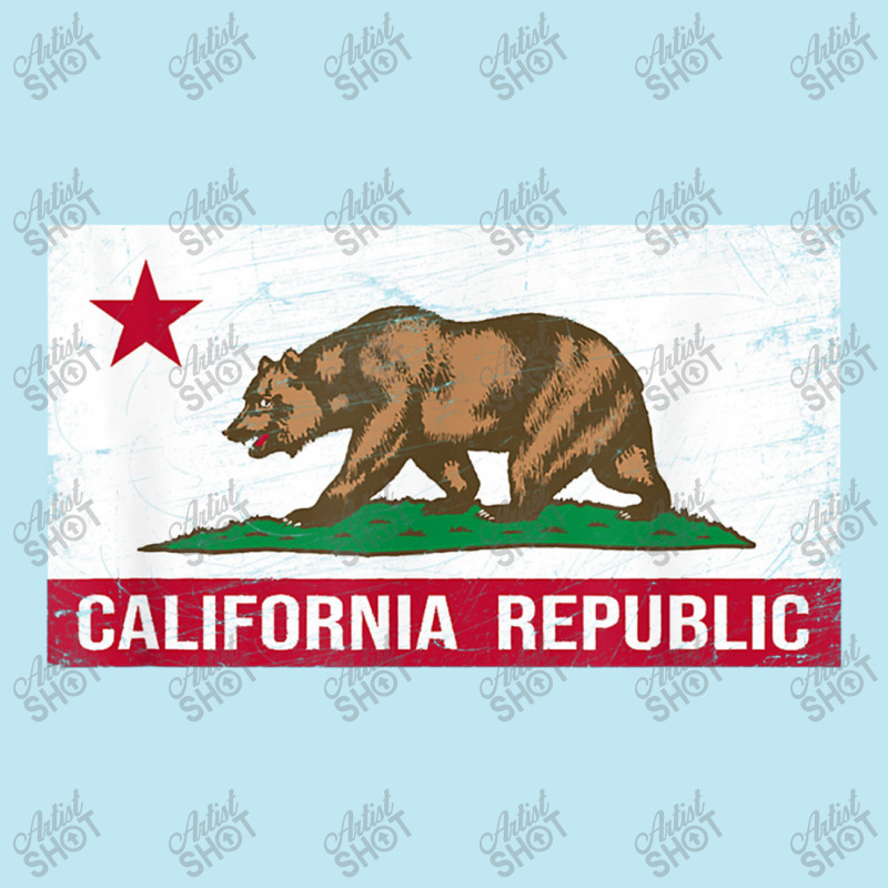 California Republic Flag Ca Distressed Design Classic Urban Heavy T-shirt | Artistshot