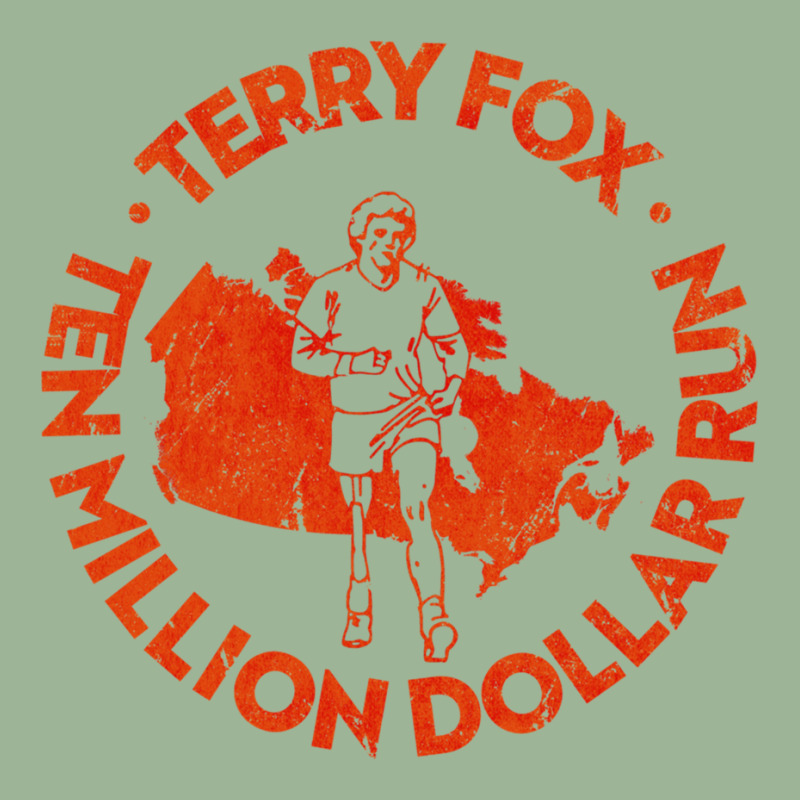 Terry Fox - Ten Million Dollar Run Urban Heavy T-shirt by cm-arts | Artistshot