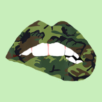 Camouflage Lips Mouth Military Kiss Me Biting Camo Kissing Urban Heavy T-shirt | Artistshot