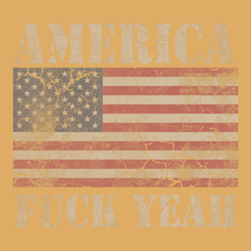 America Fuck Yeah Usa Quotes Patriotic Urban Heavy T-shirt by cm-arts | Artistshot