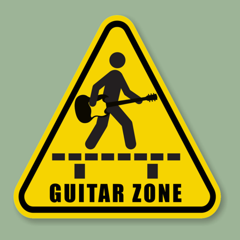 Fun Guitar Design   Guitar Zone Urban Heavy T-shirt by KristieDavis | Artistshot