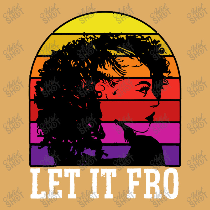 Let It Fro Afrocentric Black Pride Afro Hair Urban Heavy T-shirt | Artistshot