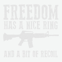 Awesome Freedom Has A Nice Ring And A Bit Of Recoil Sweatshirt Urban Heavy T-shirt | Artistshot