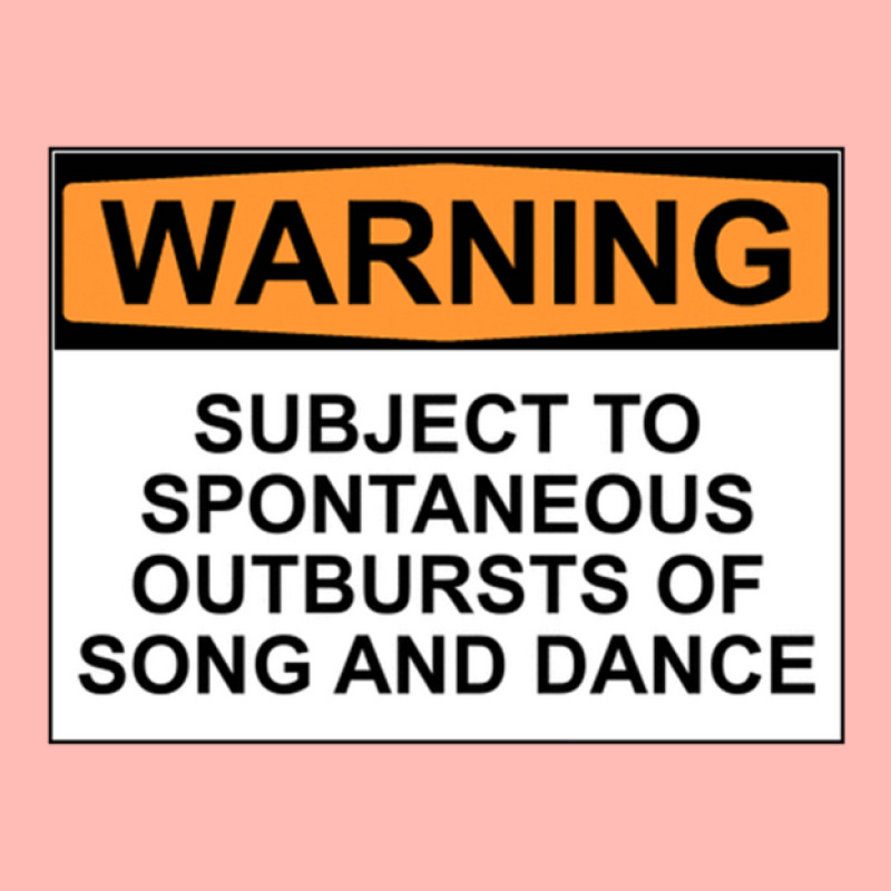 Warning Subject To Spontaneous Outbursts Of Song And Dance Urban Pullover Hoodie | Artistshot