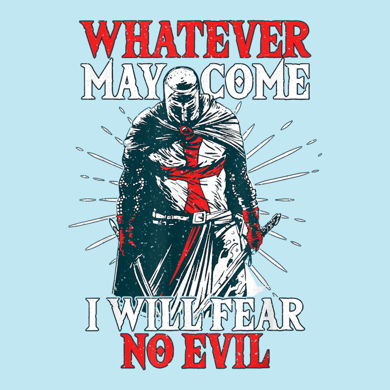 Templar Knight Costume, I Will Fear No Evil, Holy Crusader T Shirt Urban Pullover Hoodie | Artistshot